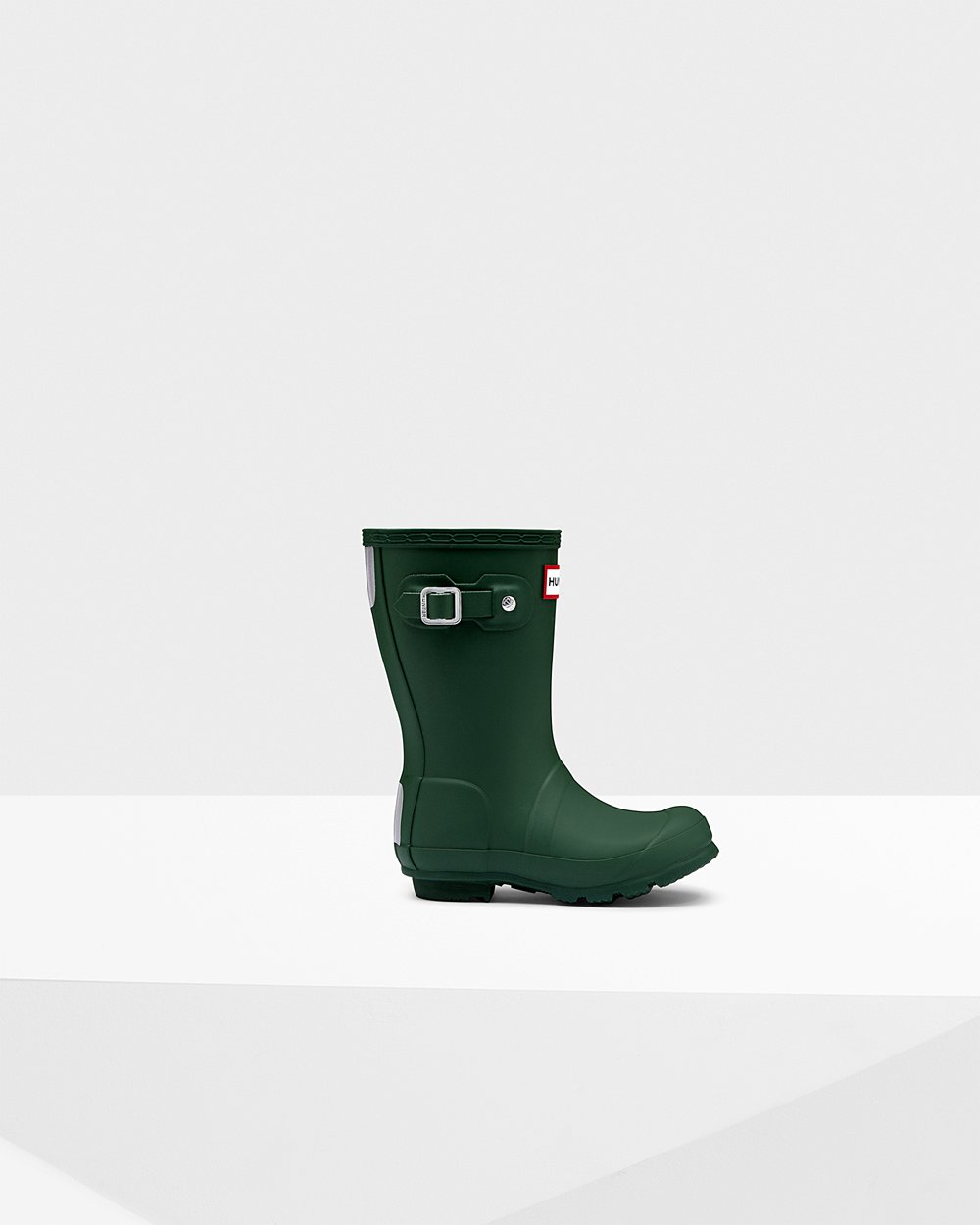 Kids Hunter Original Little | Rain Boots Green | NZ-63047-CVRZ